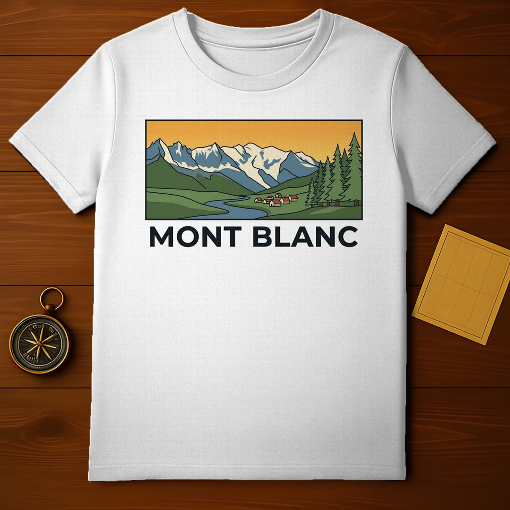 MONT BLANC Mountain Village Pine River Graphic T-shirt product type