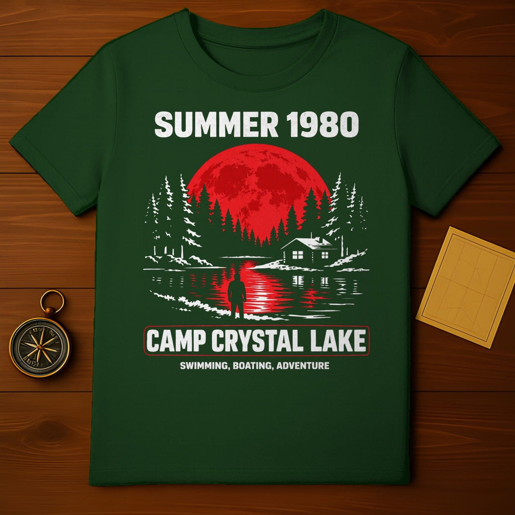 SUMMER 1980 CAMP CRYSTAL LAKE SWIMMING BOATING ADVENTURE product type