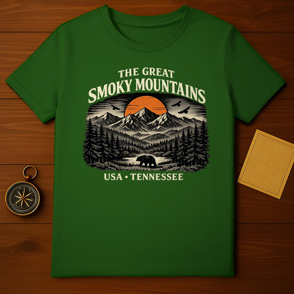 The Great Smoky Mountains USA Tennessee T-Shirt