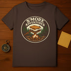 S'more Adventures Unisex Graphic Tee Camping Design