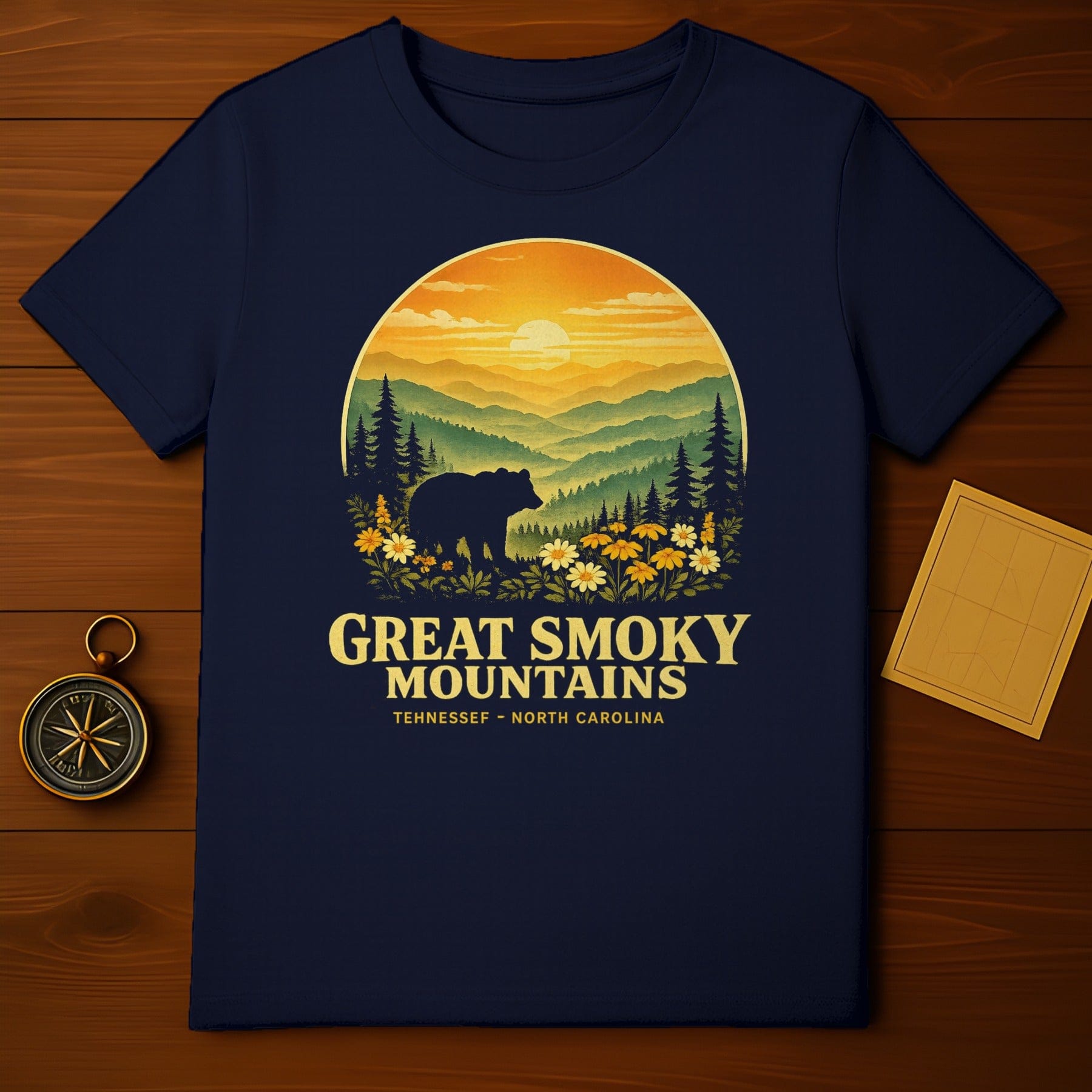 Great Smoky Mountains Tennessee North Carolina Shirt