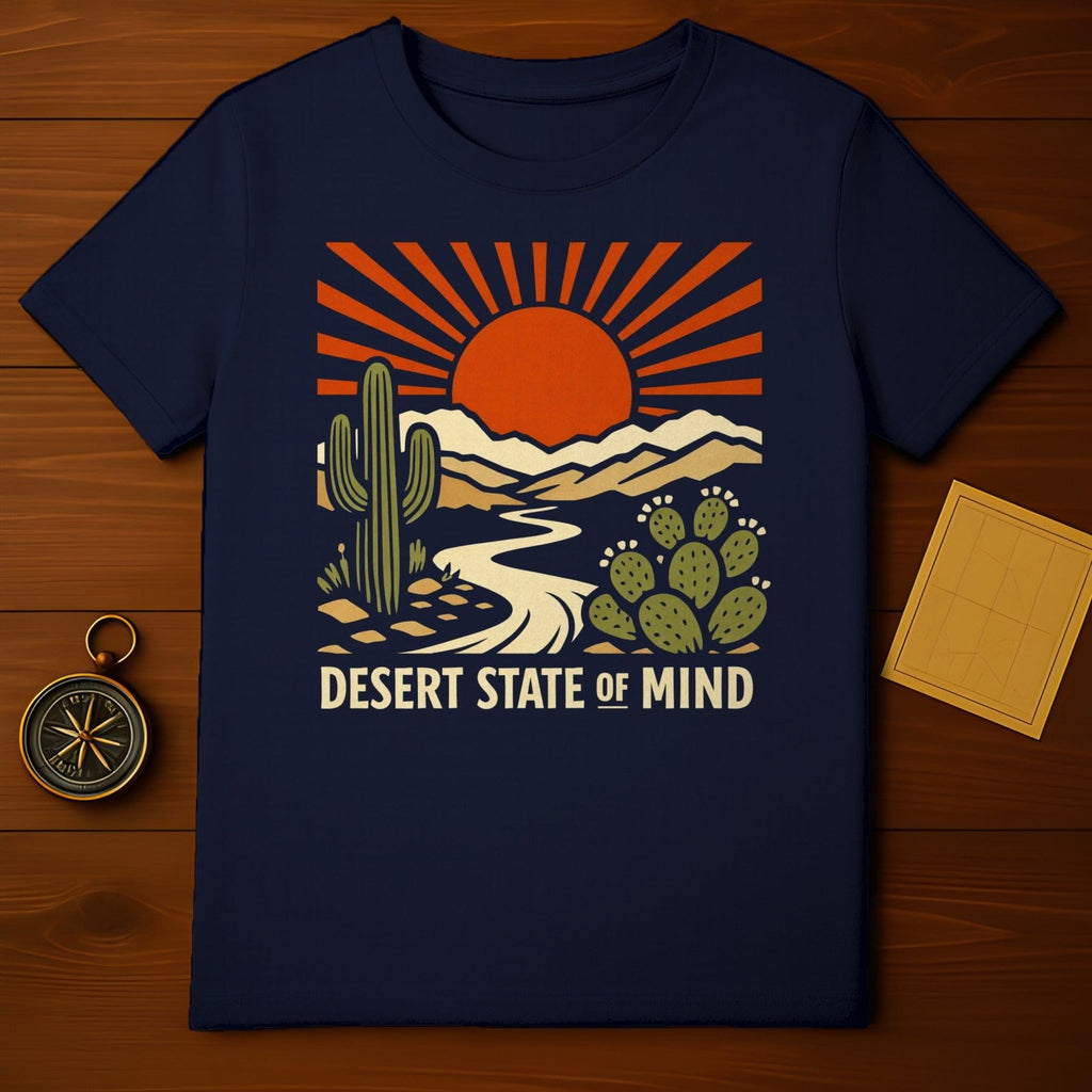 Desert State Of Mind Cactus Sunrise Mountains T-shirt product type