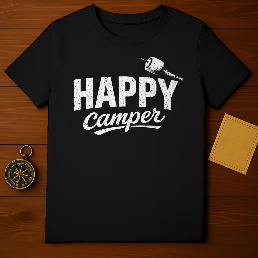 Happy Camper Marshmallow Campfire T-Shirt