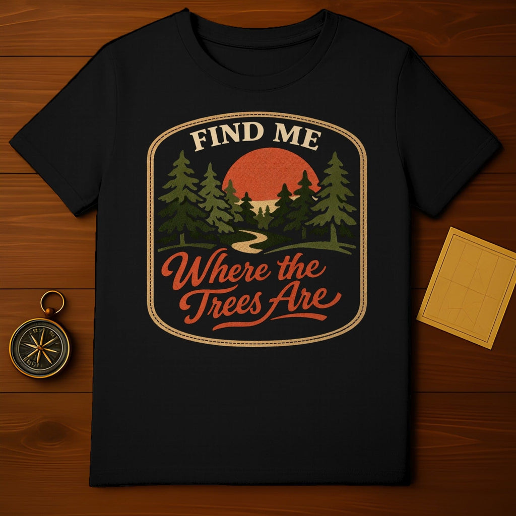 FIND ME Where the Trees Are Nature Adventure Camping product type

Nature Lover
Outdoor Life
Adventure Seeker
Forest Design
Tree Graphic
Camping Gear
Hiking Apparel
Wilderness Style
Retro Design
Vintage Look
Explore Outdoors
Mountain Scenery
Pine Trees
Sunset Graphic
River Landscape
Find Me Tees
Trees Are Calling
Nature Exploration
Travel Enthusiast
Outdoorsy Gift