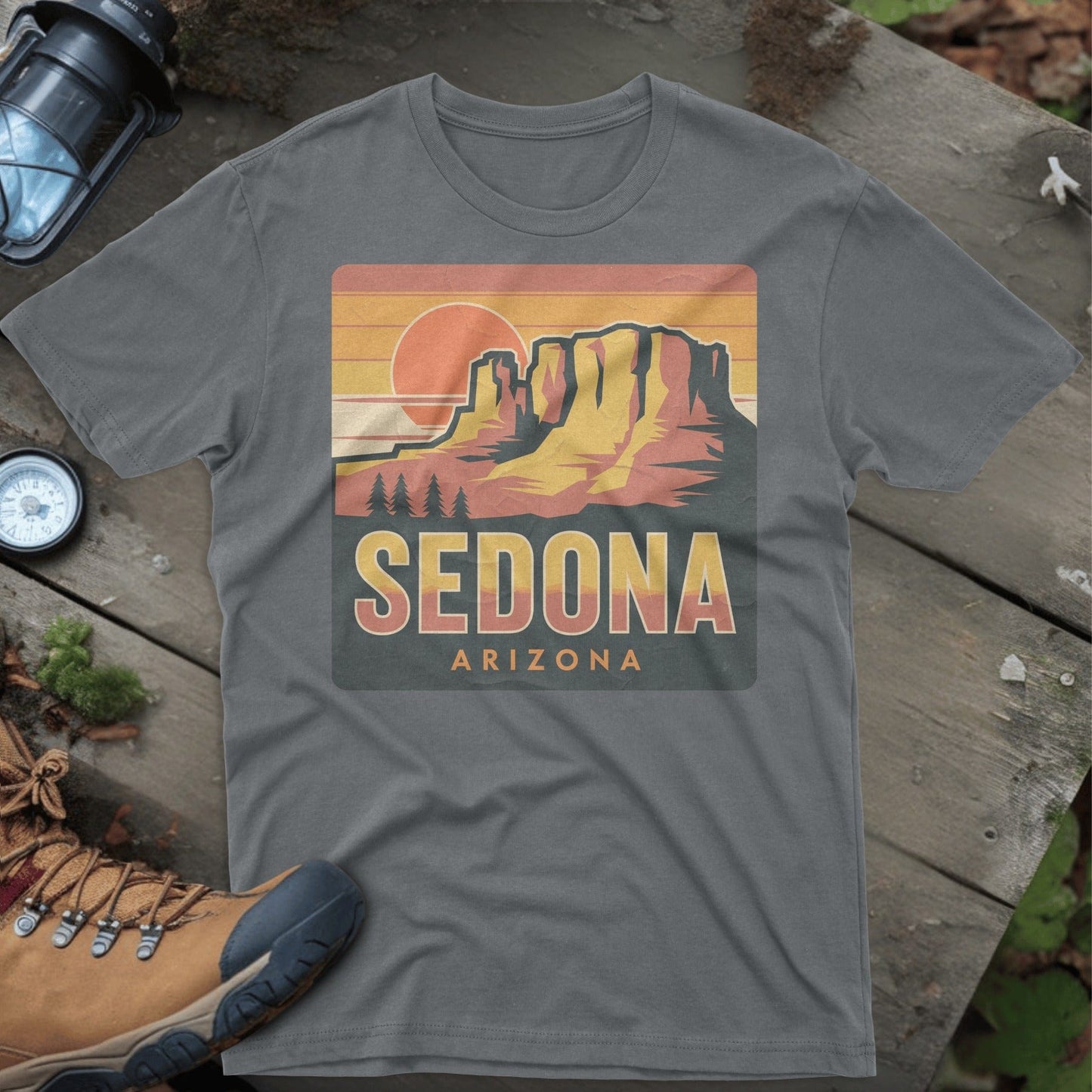 Sedona Arizona Scenic Sunset Graphic T-Shirt product type