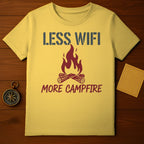 Less Wifi More Campfire Graphic Tee