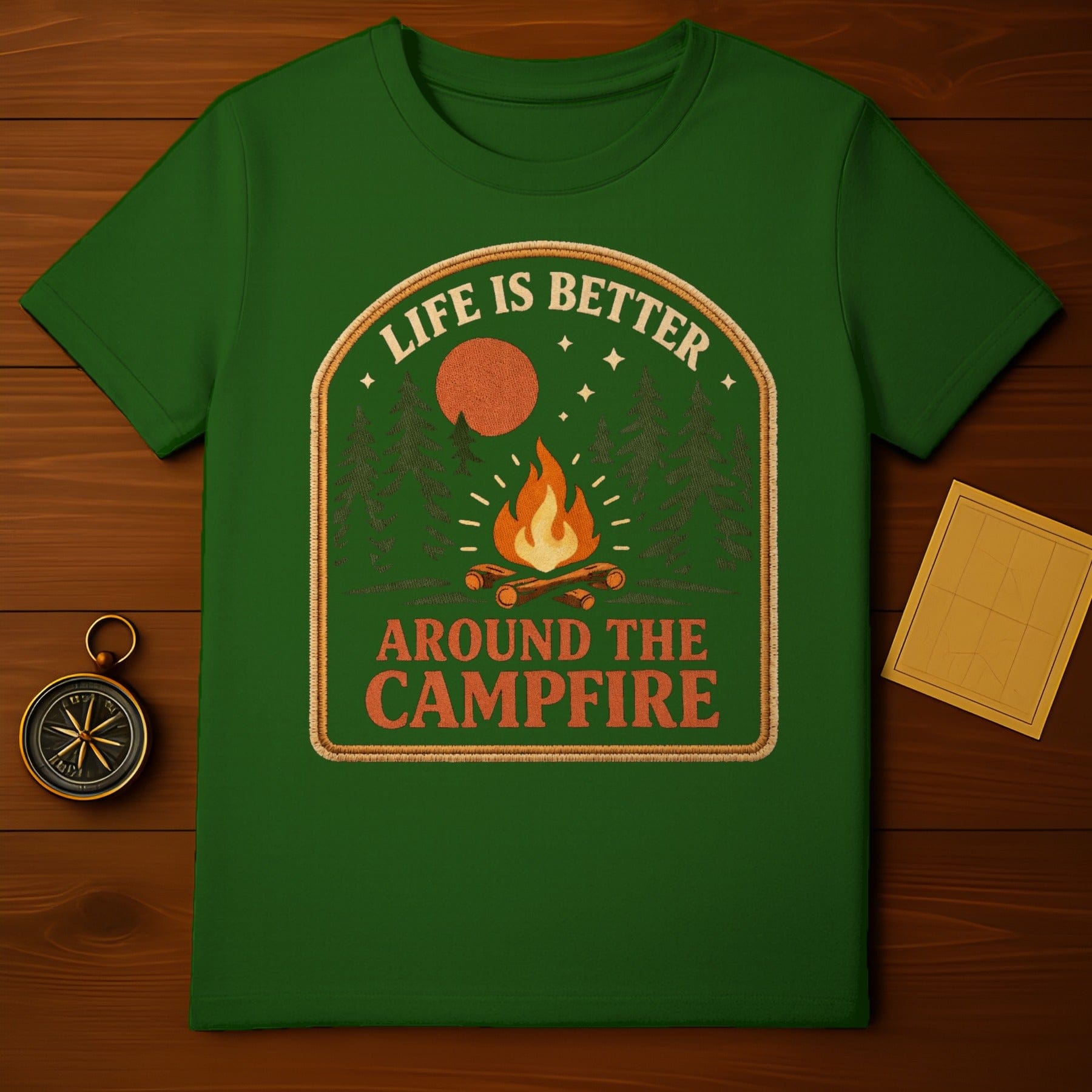 Life Is Better Around The Campfire Outdoor Camping Enthusiast product type