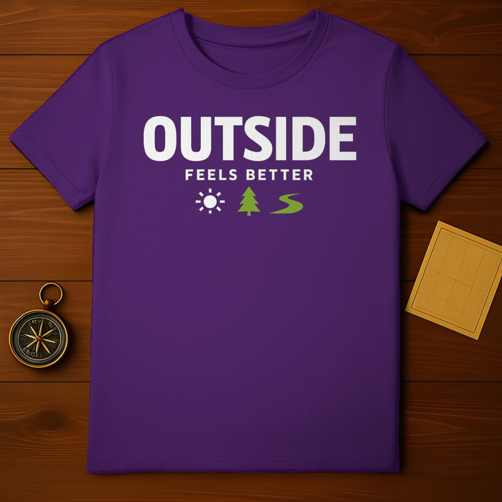 Outside Feels Better Statement T-Shirt
