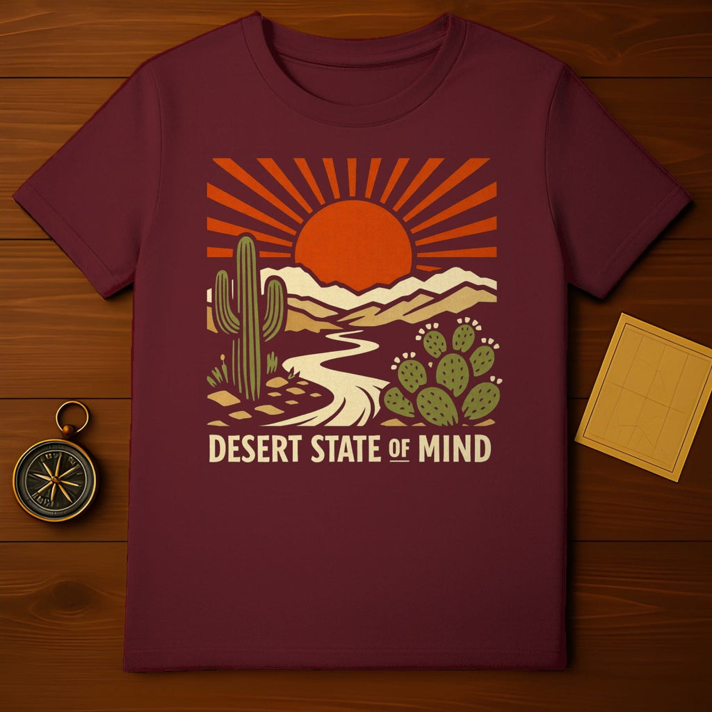 Desert State of Mind Graphic Sunset Cactus product type