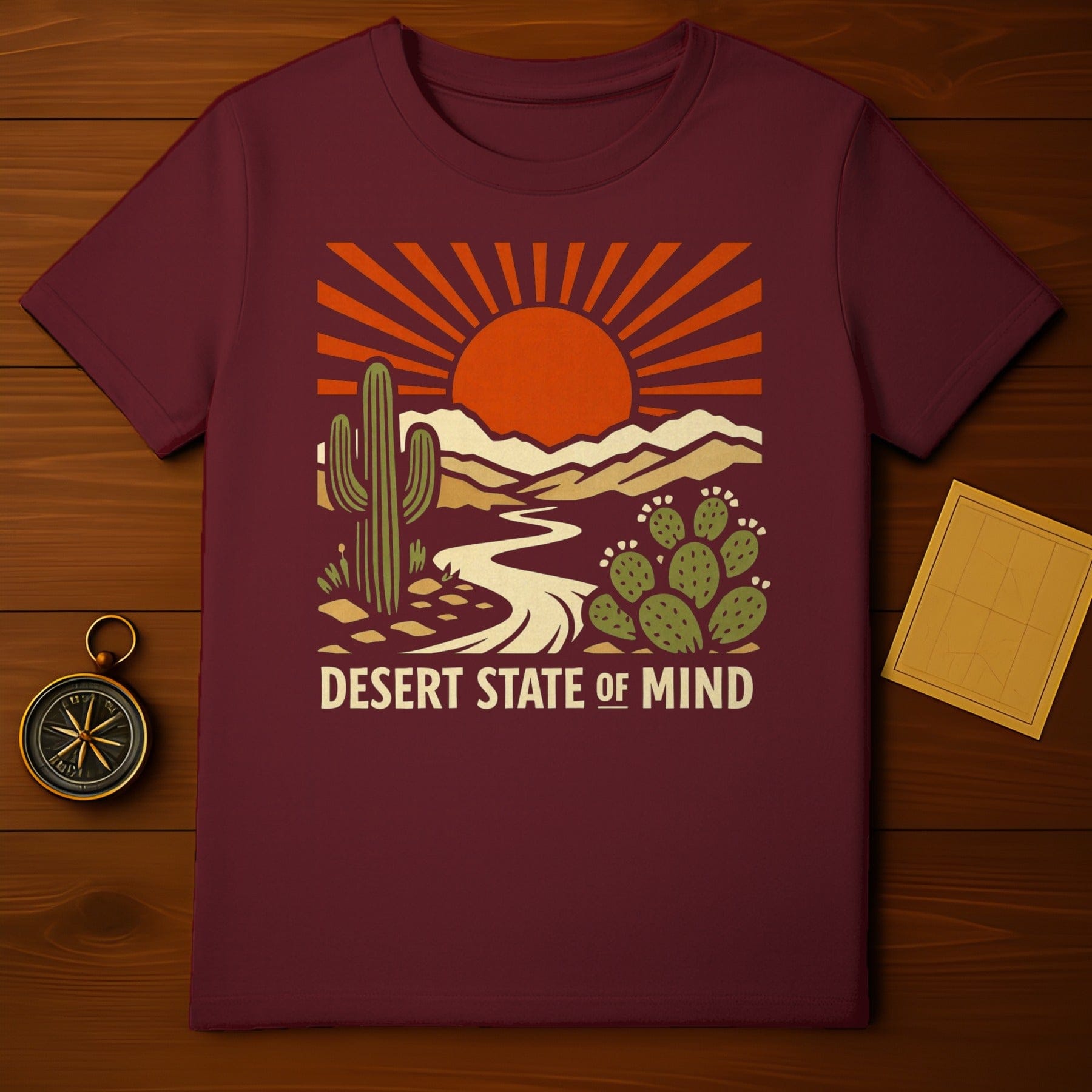 Desert State of Mind Graphic Sunset Cactus product type