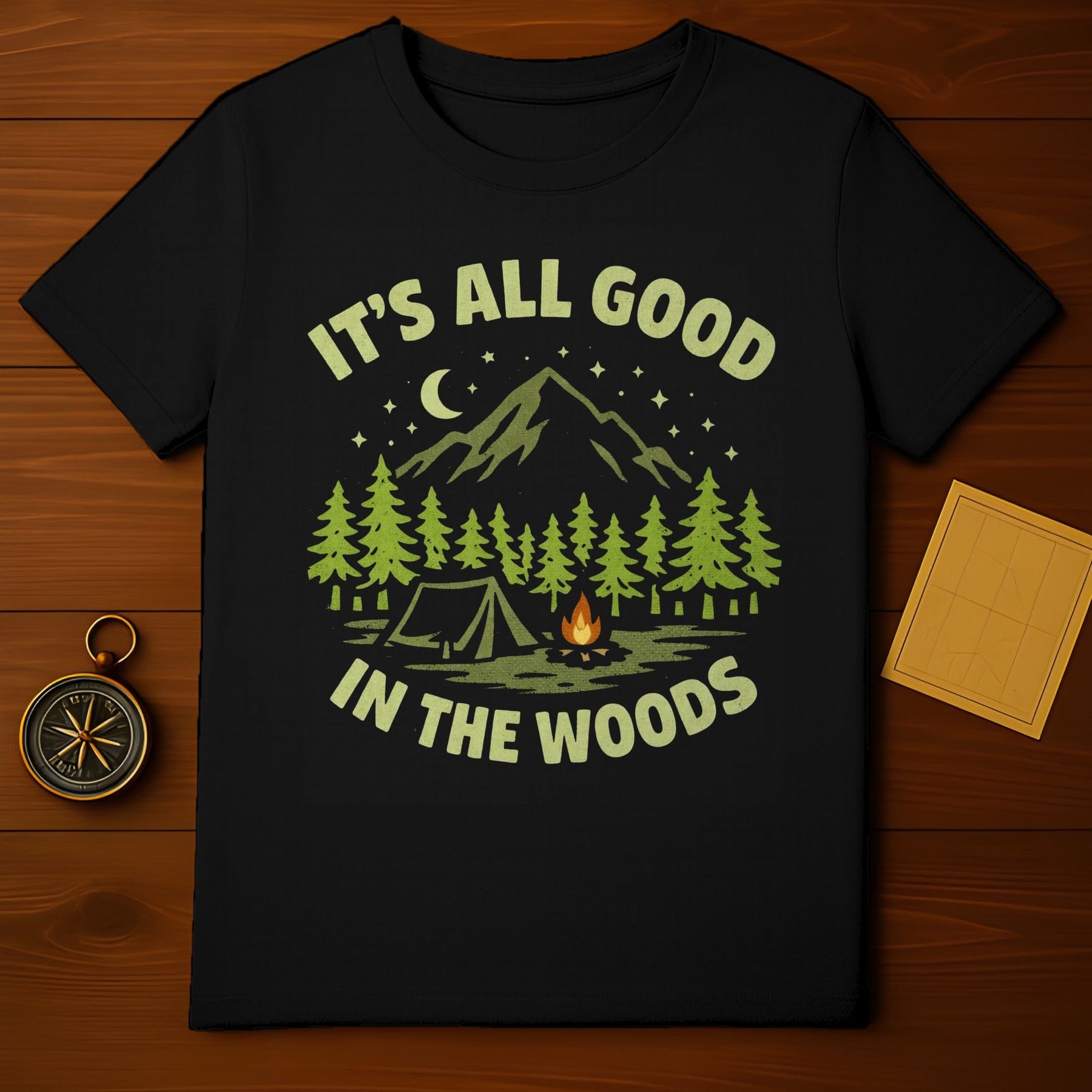 It's All Good In The Woods Camping Shirt Product