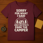 Sorry For What I Said While I Was Trying To Park The Camper product type