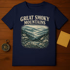 Great Smoky Mountains Scenic Design T-Shirt