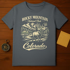 Rocky Mountain National Park Elk Colorado product type
Rocky Mountain National Park, Colorado, Elk, Mountains, Nature, Wildlife, Outdoors, Camping, Hiking, Travel, National Park, Adventure, Forest, Scenic, Graphic, Design, Vintage, Retro, Souvenir, Rocky Mountains