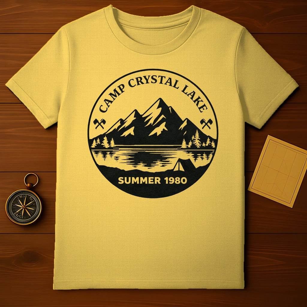 Camp Crystal Lake Summer 1980 Outdoor Adventure Shirt