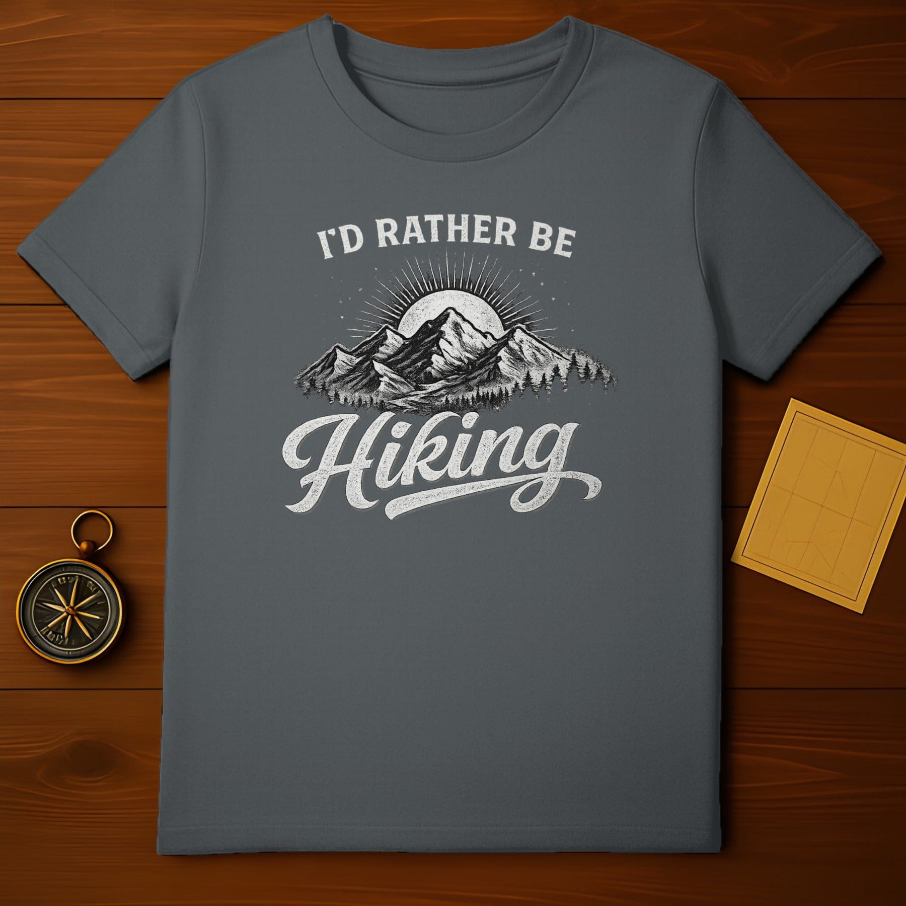 I'd Rather Be Hiking Graphic T-Shirt