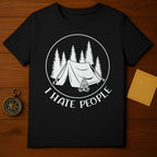 I Hate People Camping T-Shirt