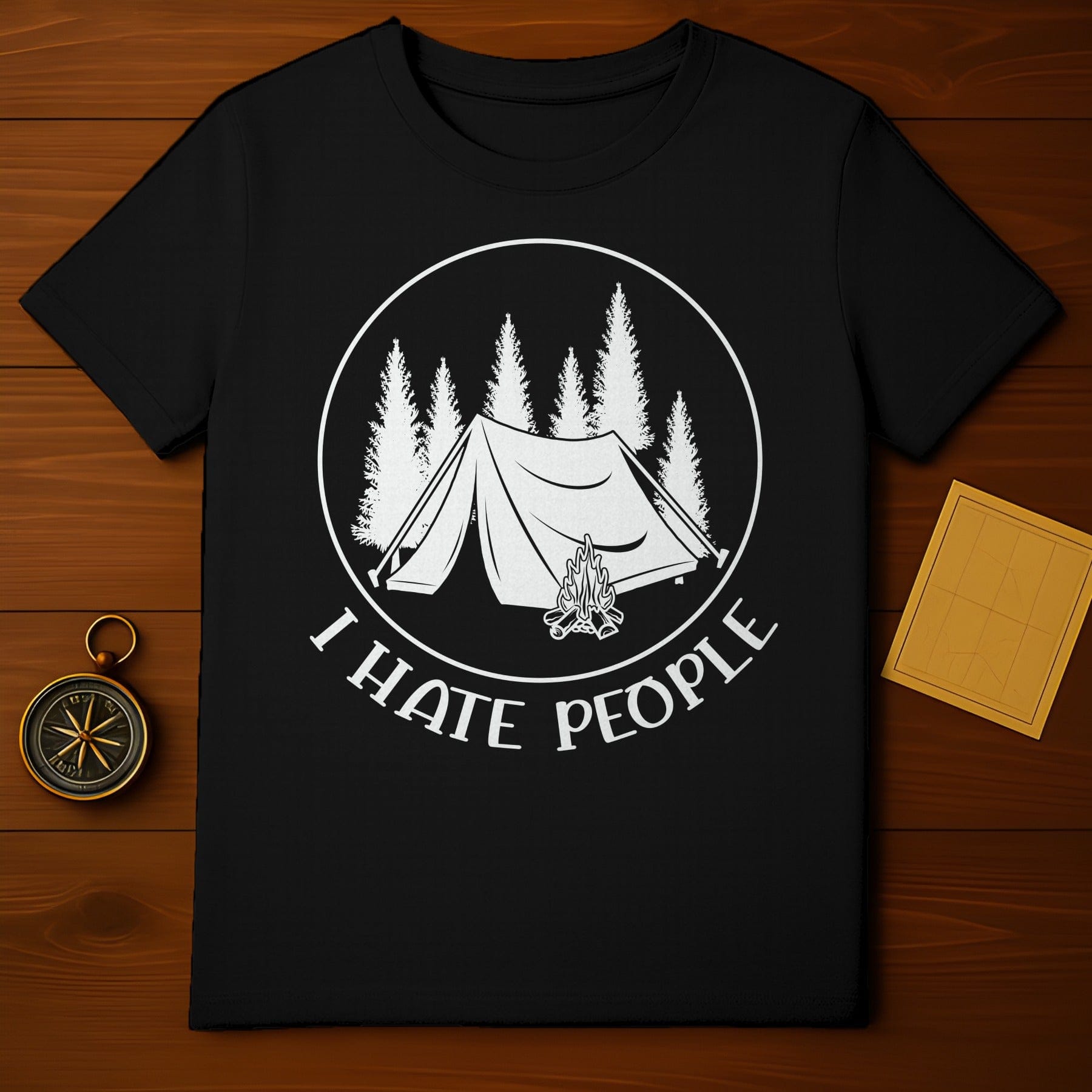 I Hate People Camping T-Shirt