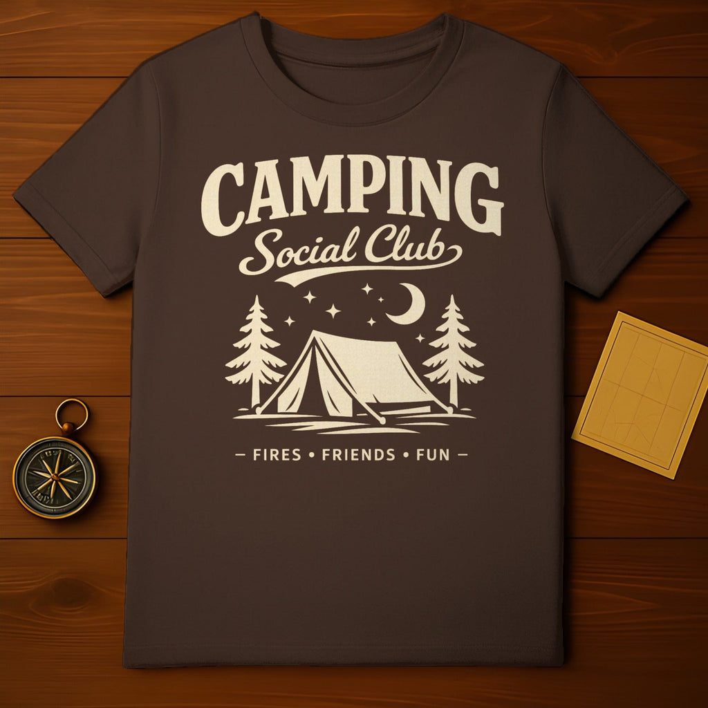 Camping Social Club Fires Friends Fun product type