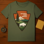 National Park Service Mountains Bison Tree product type