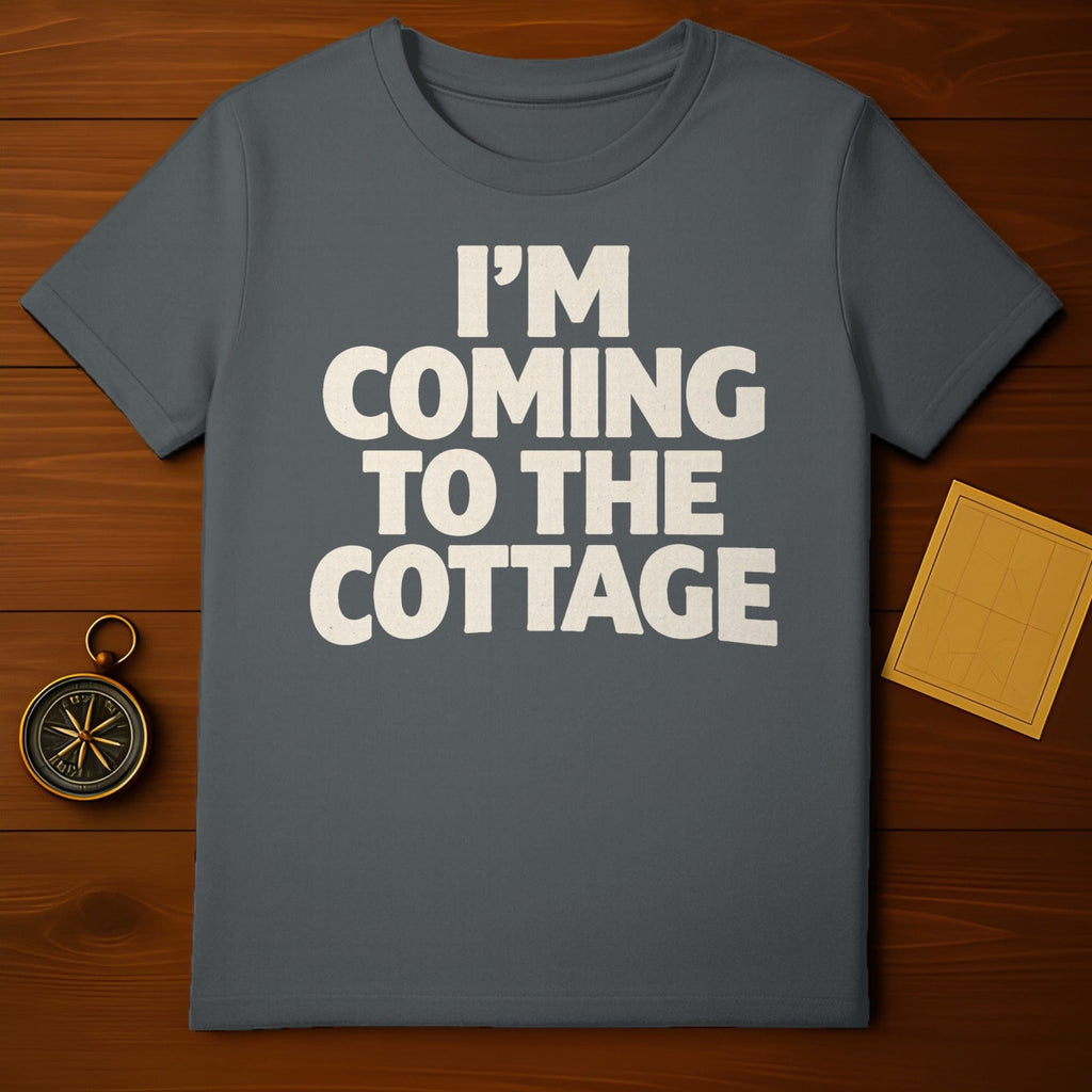 I'M COMING TO THE COTTAGE T-shirt product type
Cottage
Lakehouse
Getaway
Vacation
Summer
Travel
GraphicTee
SloganShirt
StatementTop
CabinLife
OutdoorFun
RetreatVibes
LeisureWear
CasualFashion
NoveltyApparel
AdventureReady
FamilyVacation
HumorousShirt
DestinationTee
TripReady
