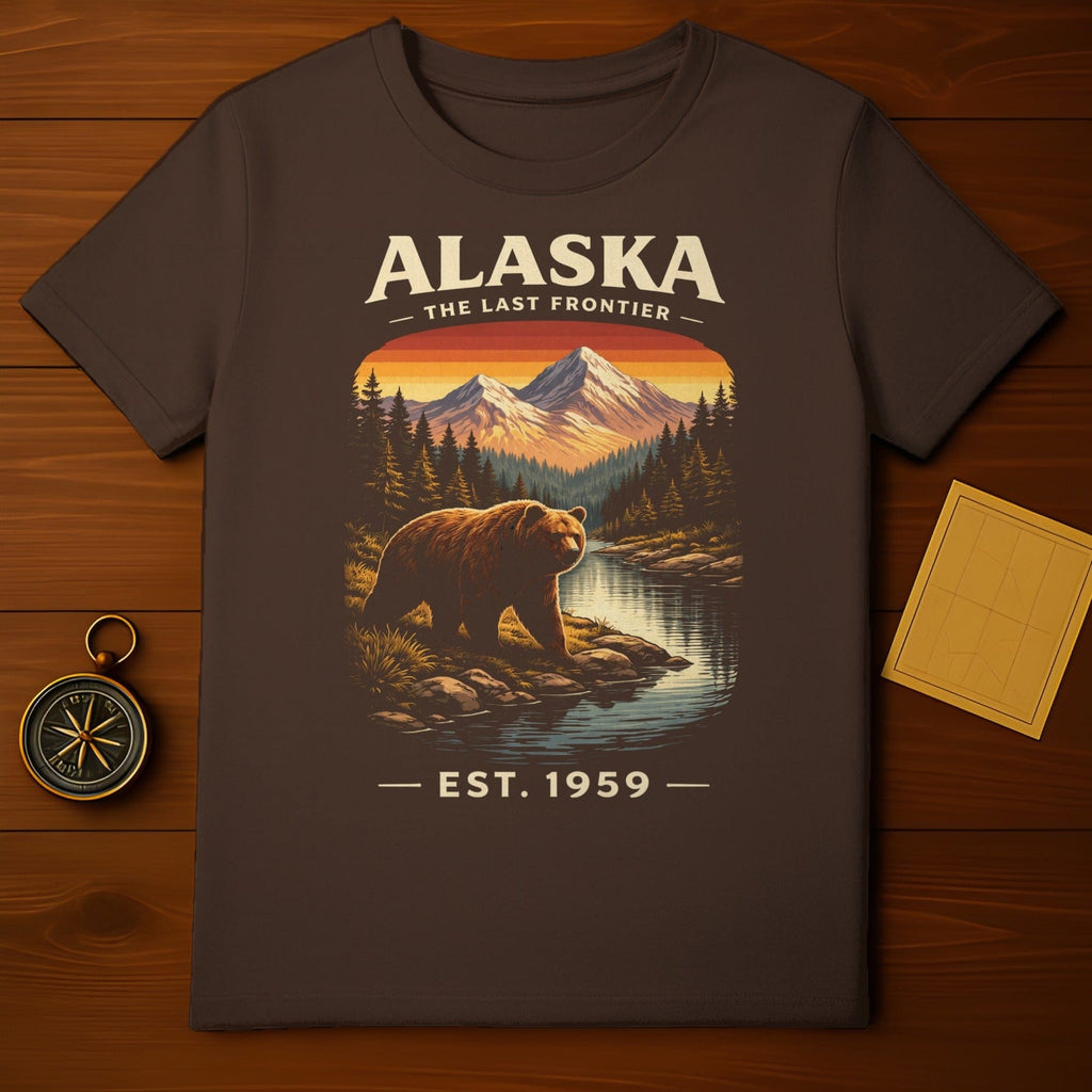 Alaska The Last Frontier Bear Mountain River EST 1959 product type