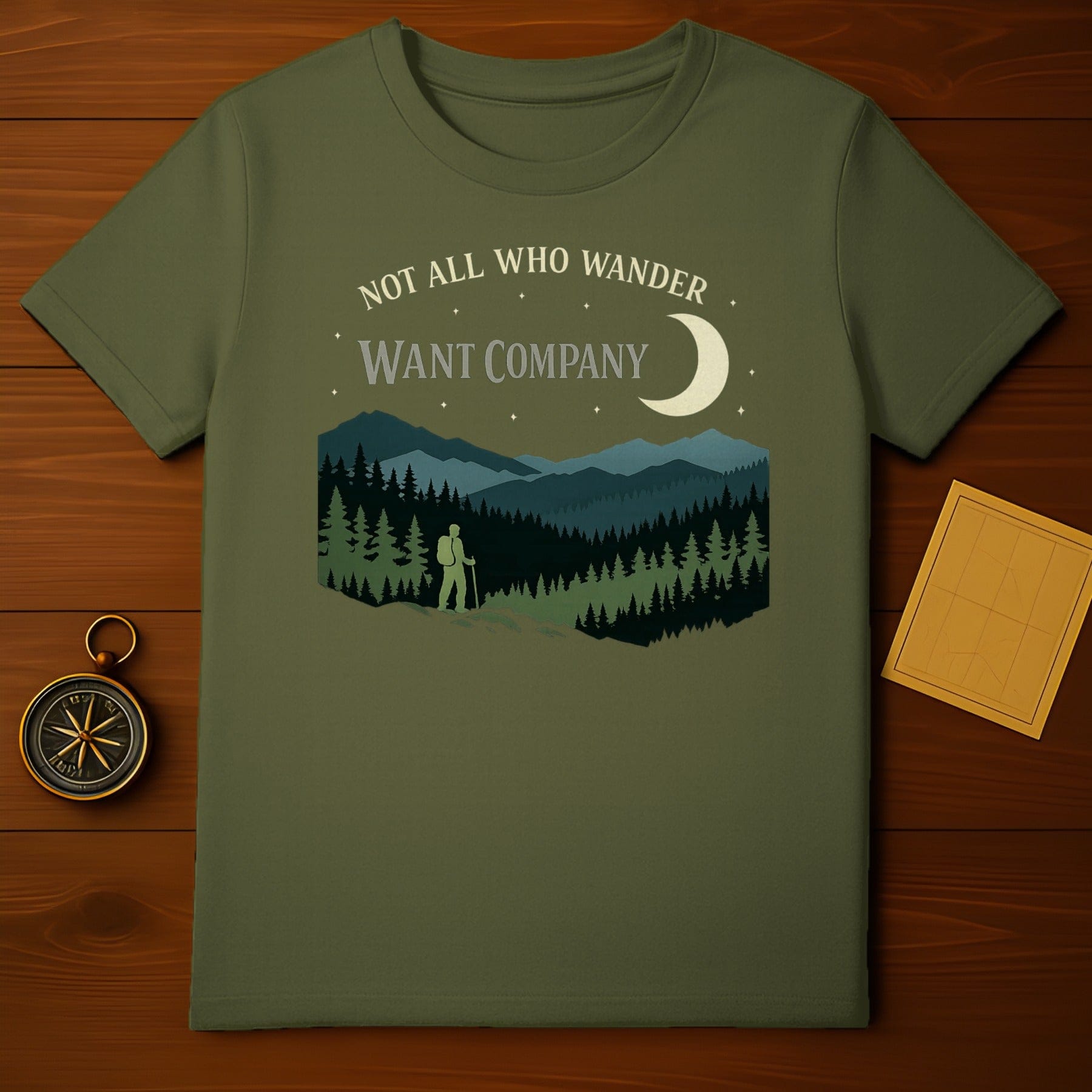 NOT ALL WHO WANDER WANT COMPANY product type