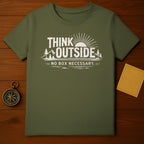 Think Outside No Box Necessary Graphic T-shirt