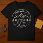 Adventure Awaits Graphic T-Shirt Adventure Design Product