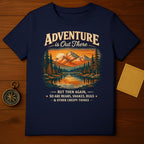 Adventure is Out There Bears Snakes Bugs Creepy Shirt