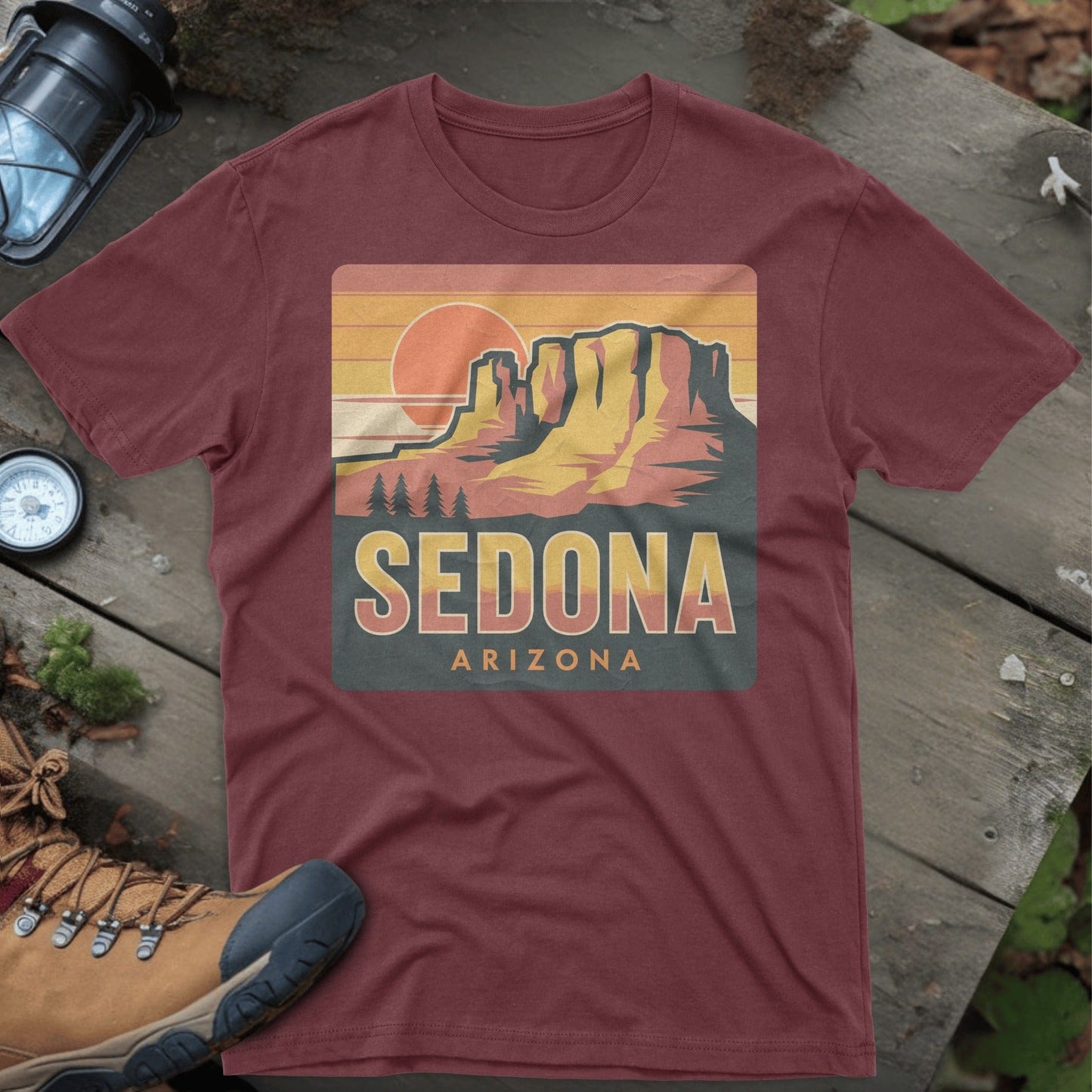 Sedona Arizona Desert Graphic Tee Shirt product