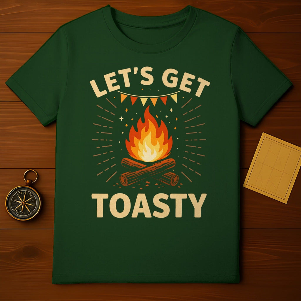 Let's Get Toasty Campfire Graphic Design product type