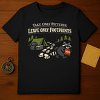 Take Only Pictures Leave Only Footprints Shirt