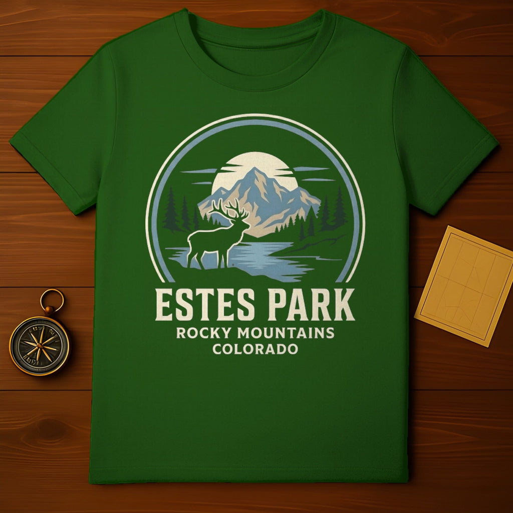 Estes Park Rocky Mountains Colorado Deer Design product type