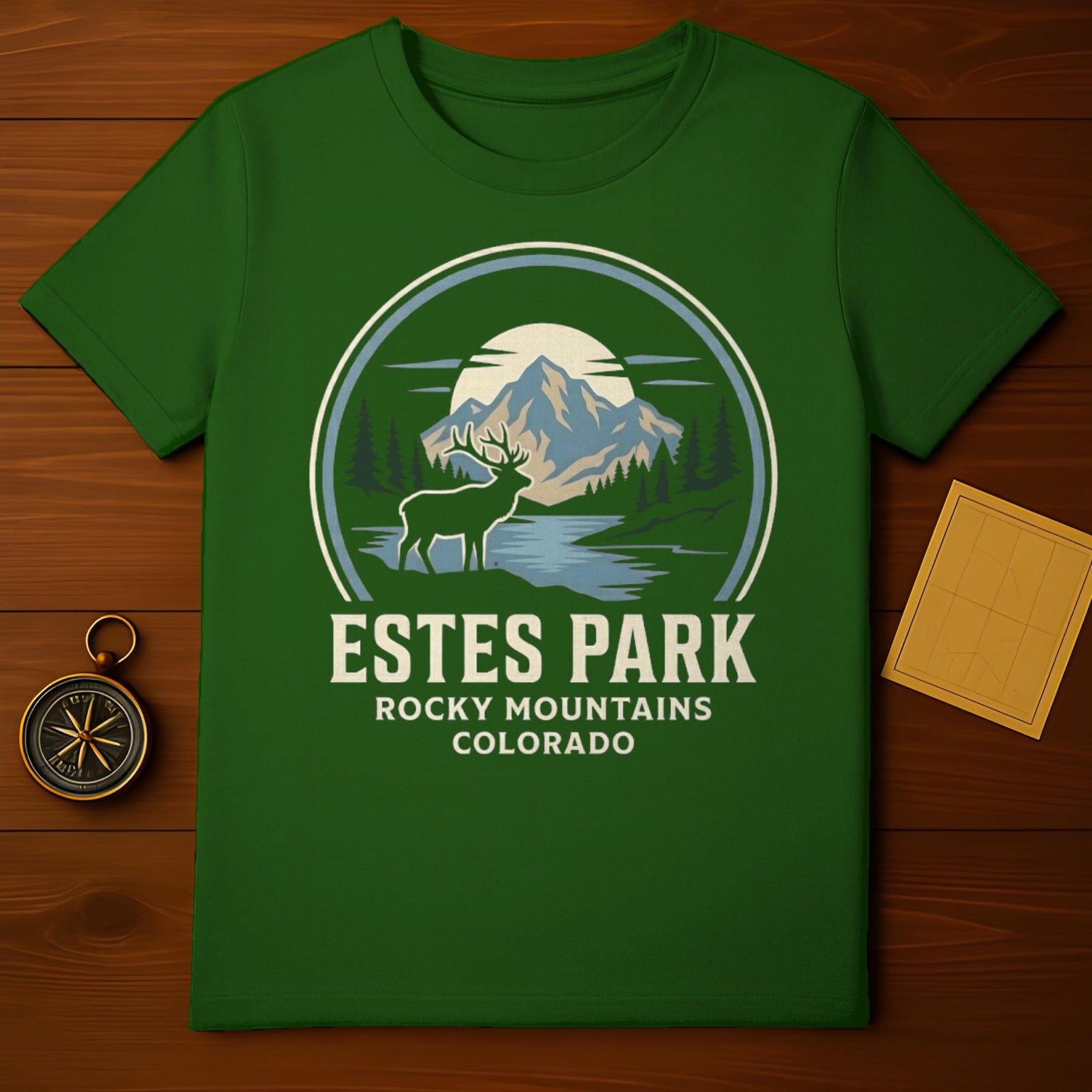 Estes Park Rocky Mountains Colorado Deer Design product type
