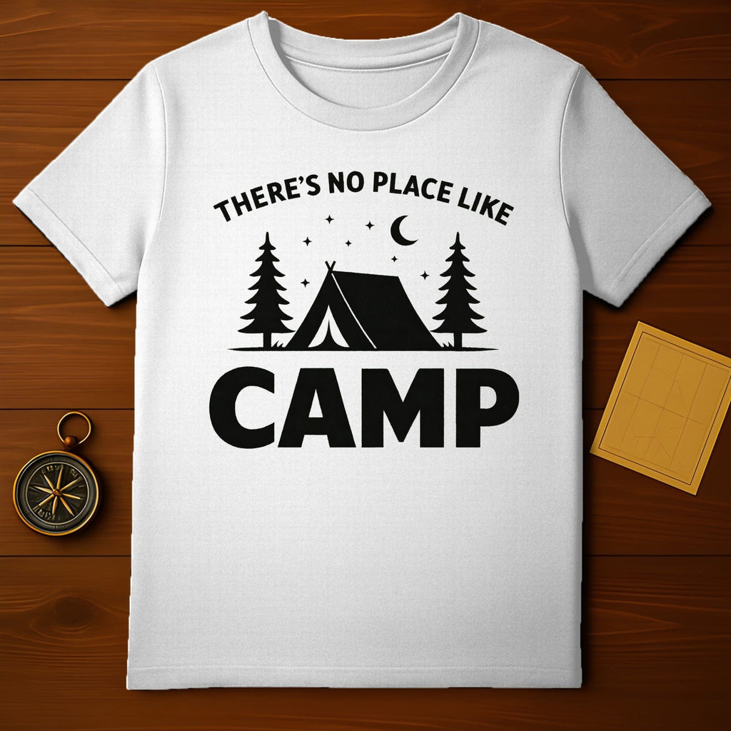 There's No Place Like Camp Camping T-Shirt