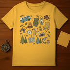 Outdoor Camping Gear Vintage Van Campfire Backpack T-shirt product type
Camping
OutdoorAdventure
NatureExplore
VintageCamper
CampfireArt
HikingGear
FishingLife
ForestDesign
RetroTravel
Backpacking
LanternLight
CompassDirection
WildernessVibes
MapReading
MushroomForage
OutdoorEssentials
ExploreMore
AdventureTime
NatureLover
YellowTshirt