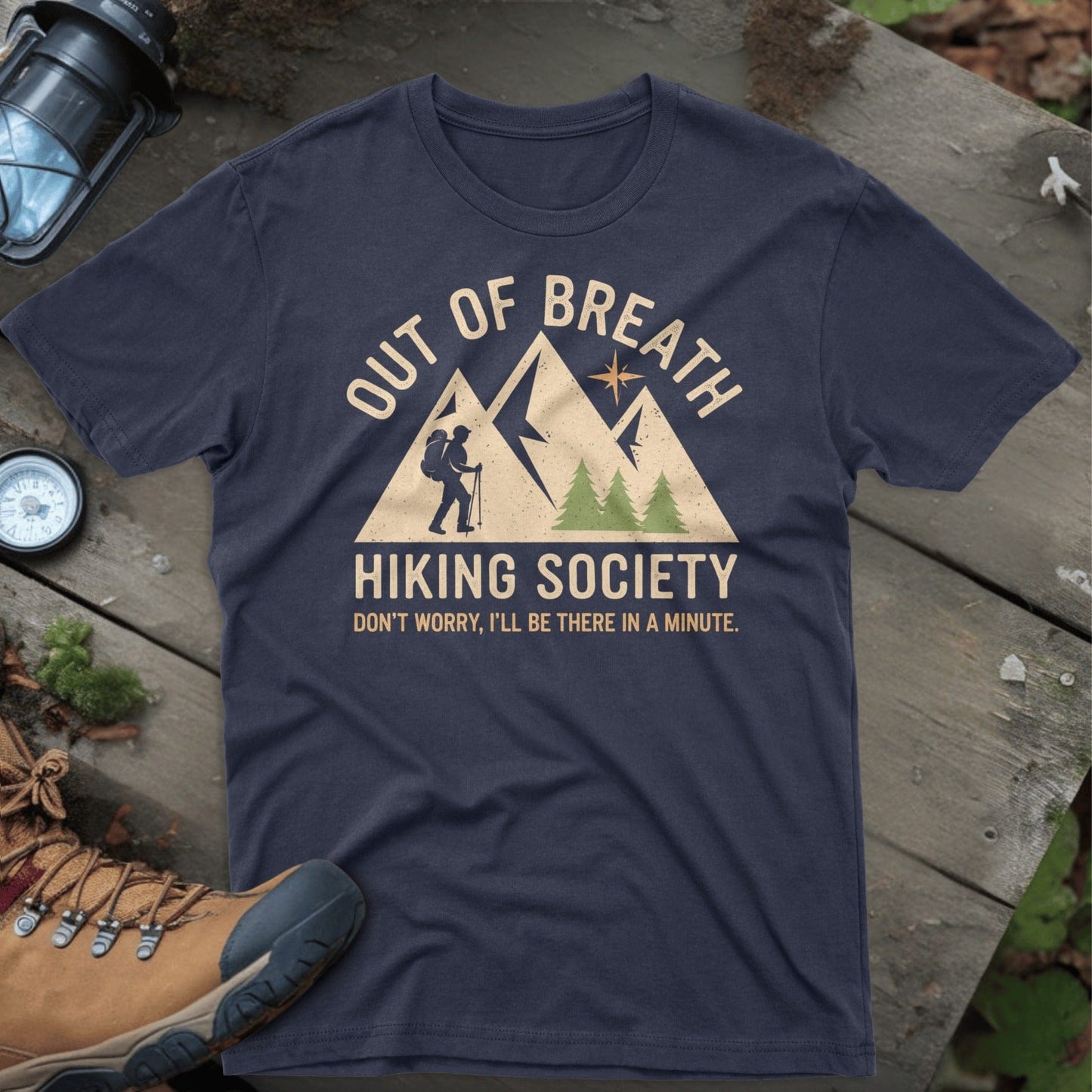 Out of Breath Hiking Society Graphic Tee product