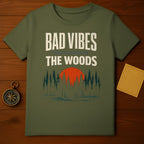 BAD VIBES DON'T SURVIVE THE WOODS Camping Nature Outdoor product type