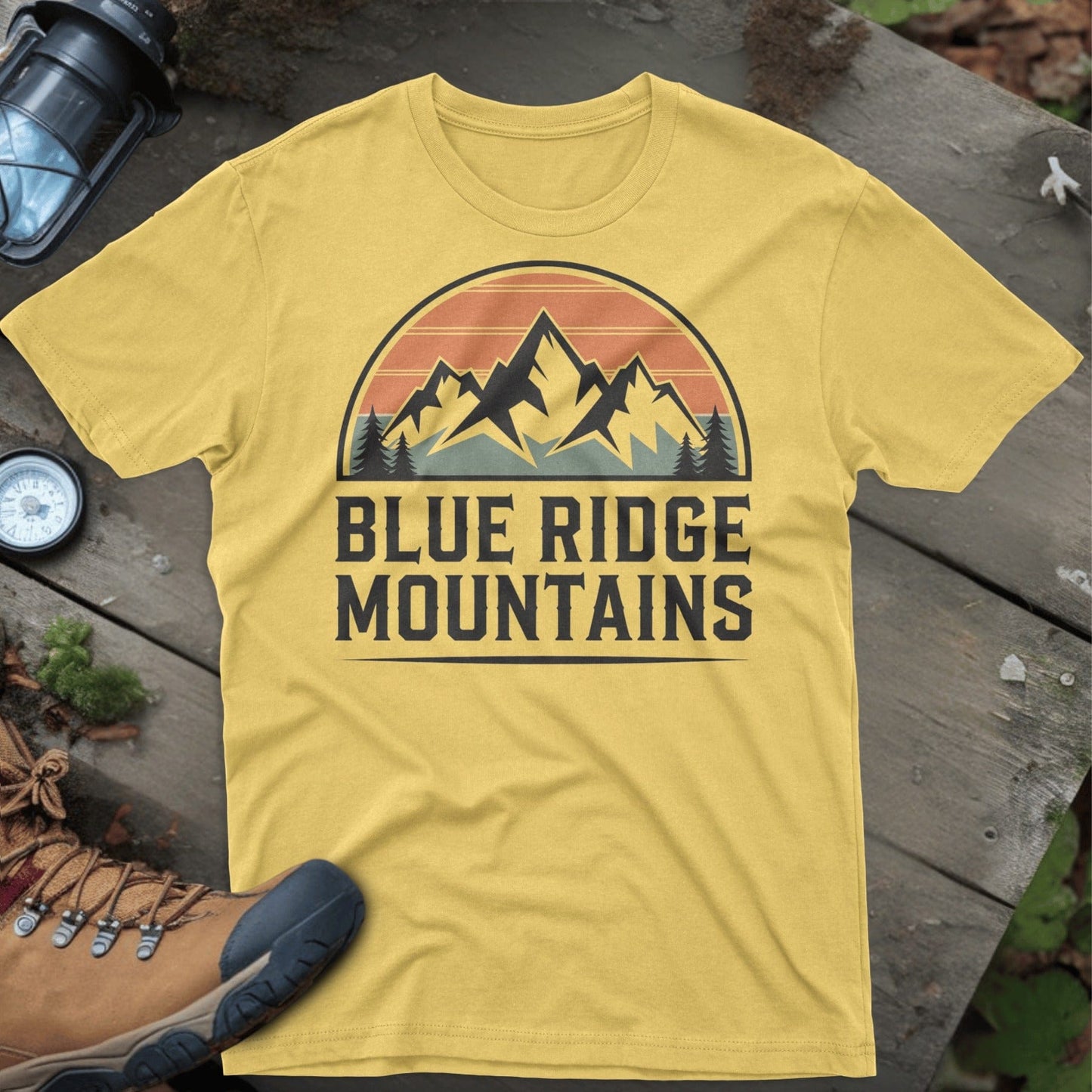 Blue Ridge Mountains Graphic Tee Shirt product type