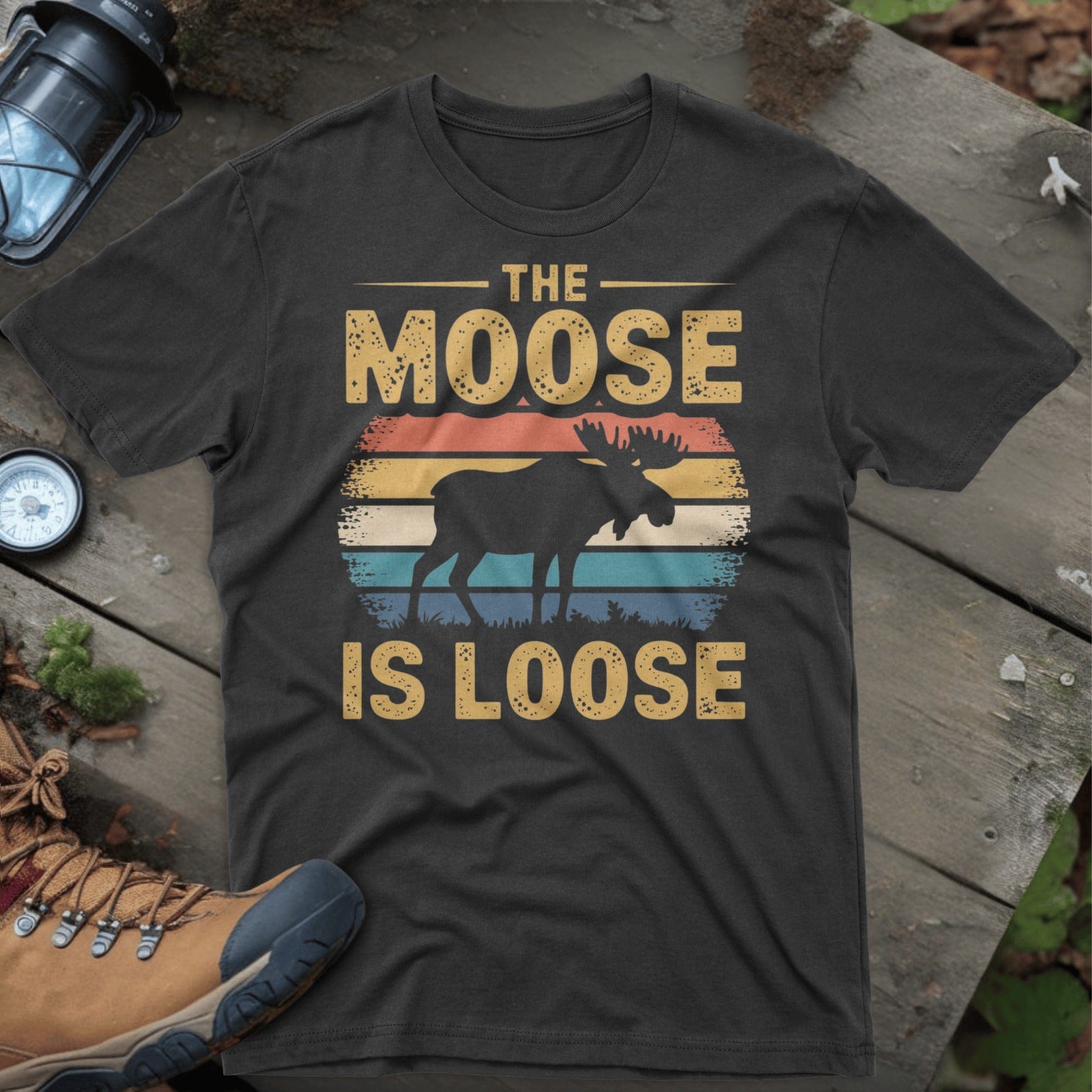 The Moose Is Loose Graphic Printed T-Shirt product type