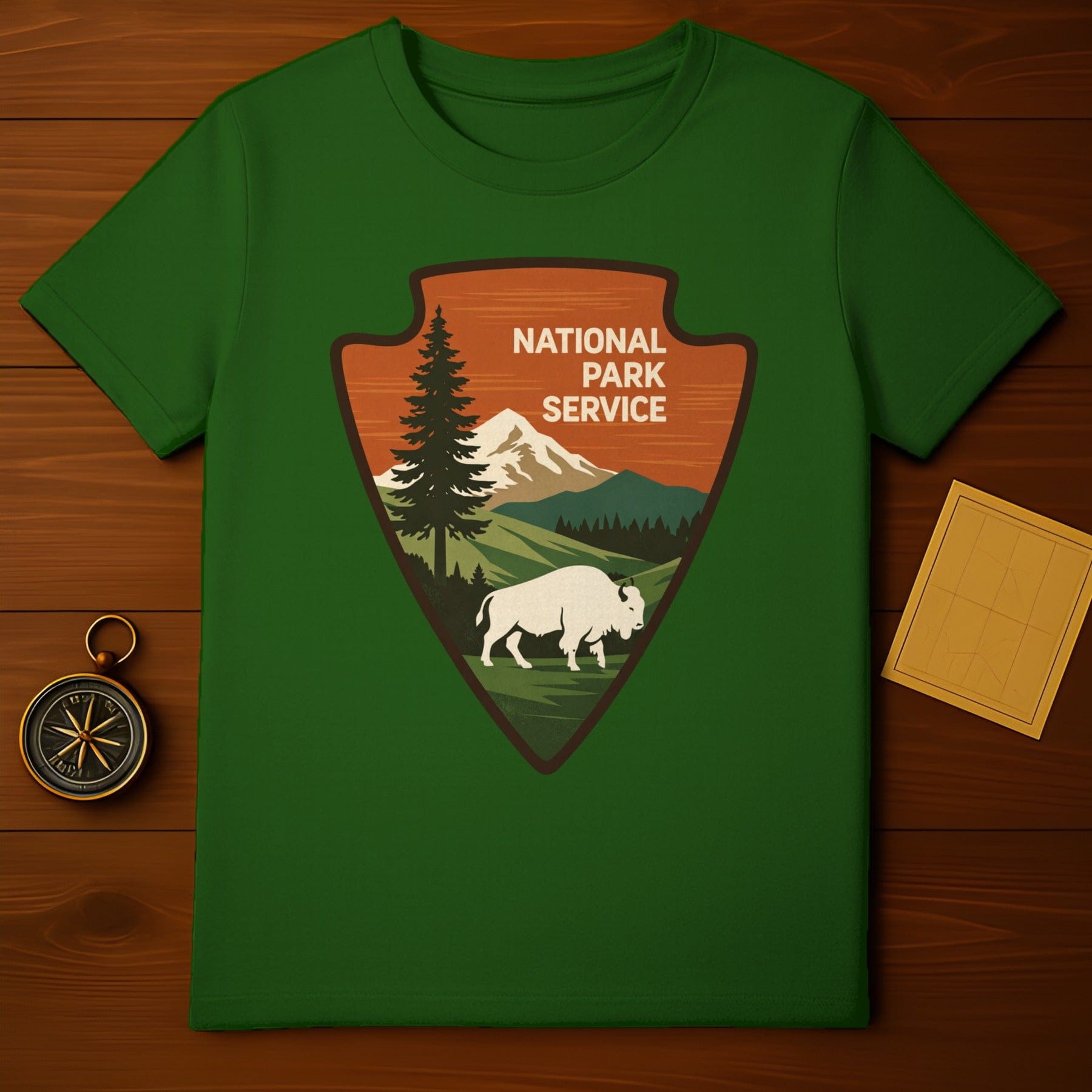 NATIONAL PARK SERVICE Bison Mountain Forest Green product type