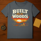 Built For The Woods Graphic Camping T-Shirt