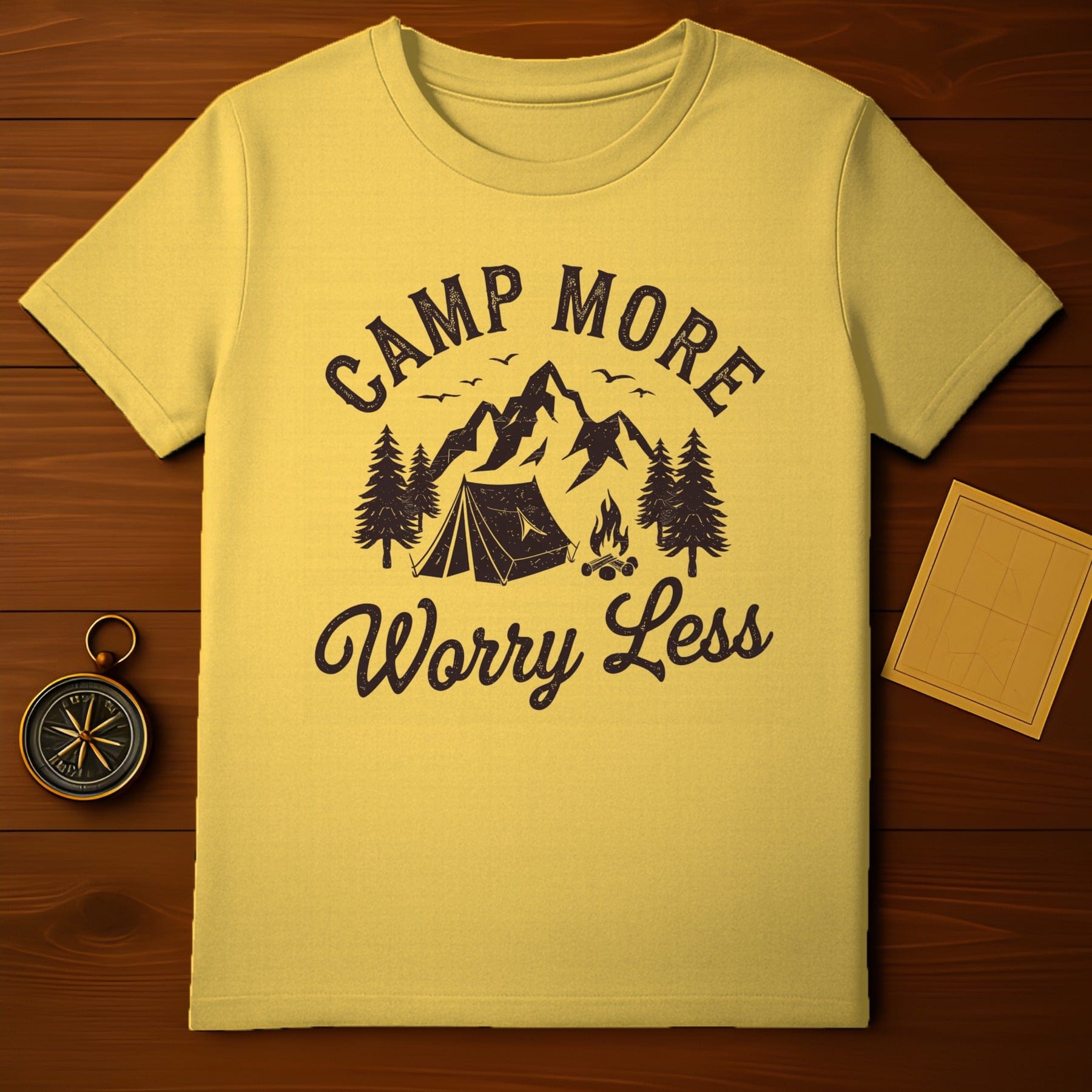Camp More Worry Less T-Shirt