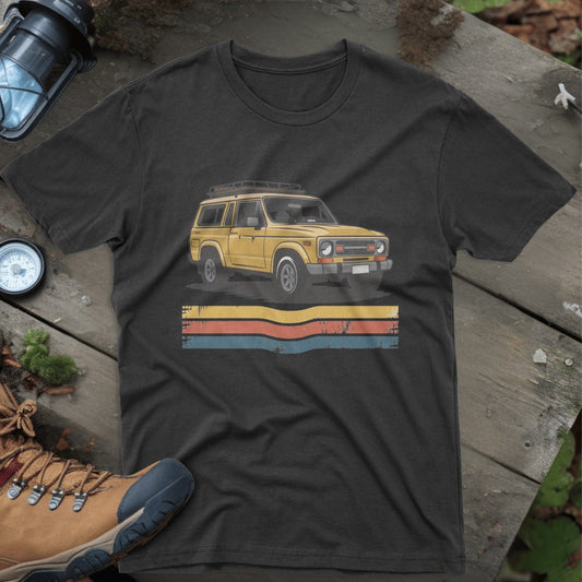 Vintage Yellow SUV Adventure Graphic Tee product