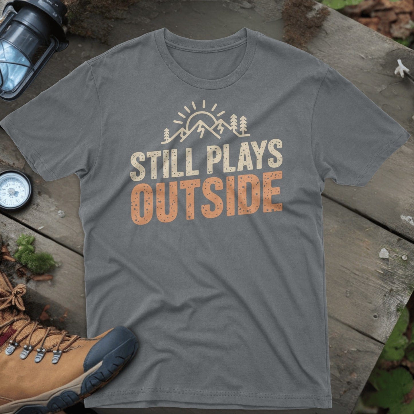 Still Plays Outside Graphic T-Shirt product type