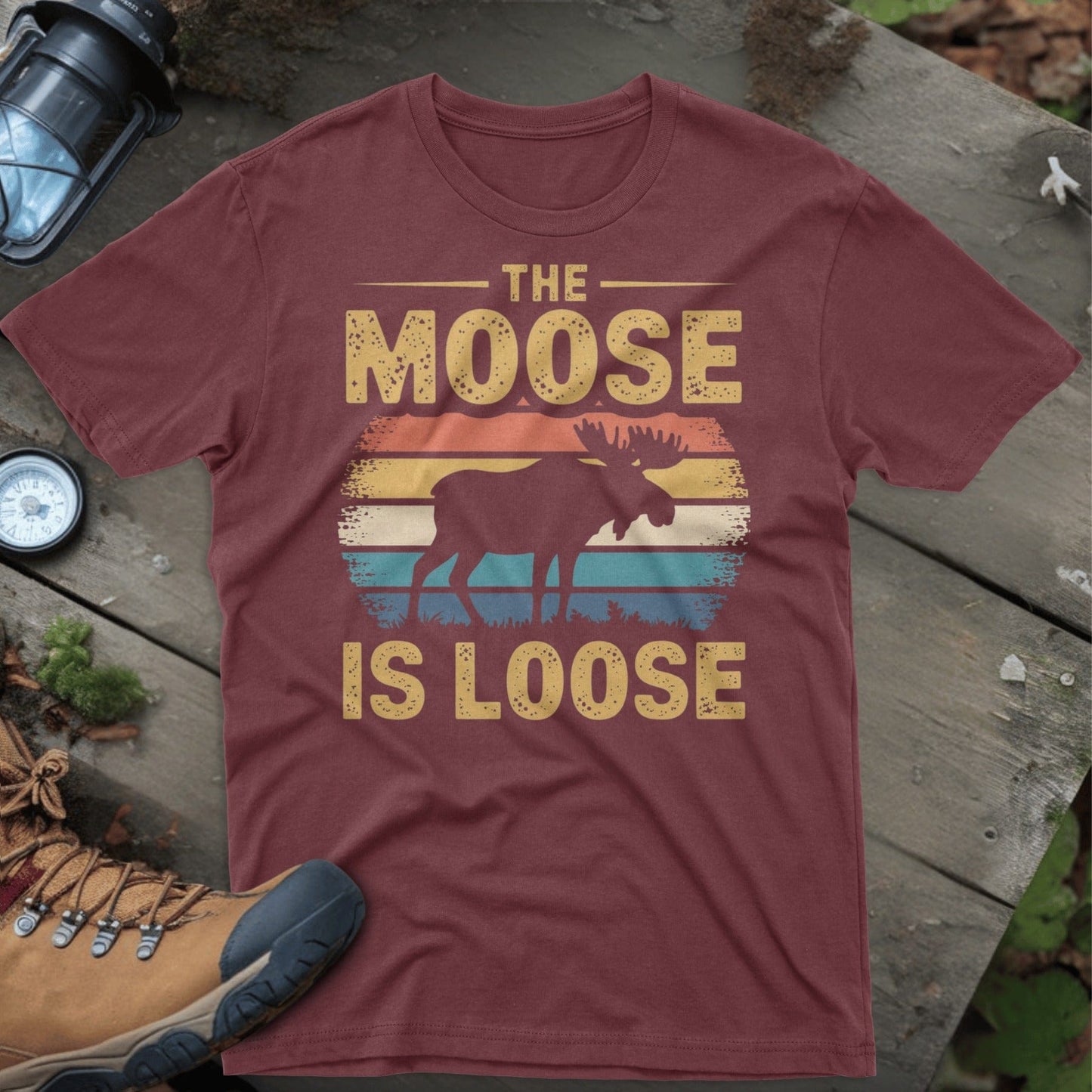 The Moose Is Loose Graphic Tee Shirt product type