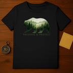 Preserve and Protect Bear Forest Design T-shirt Product
