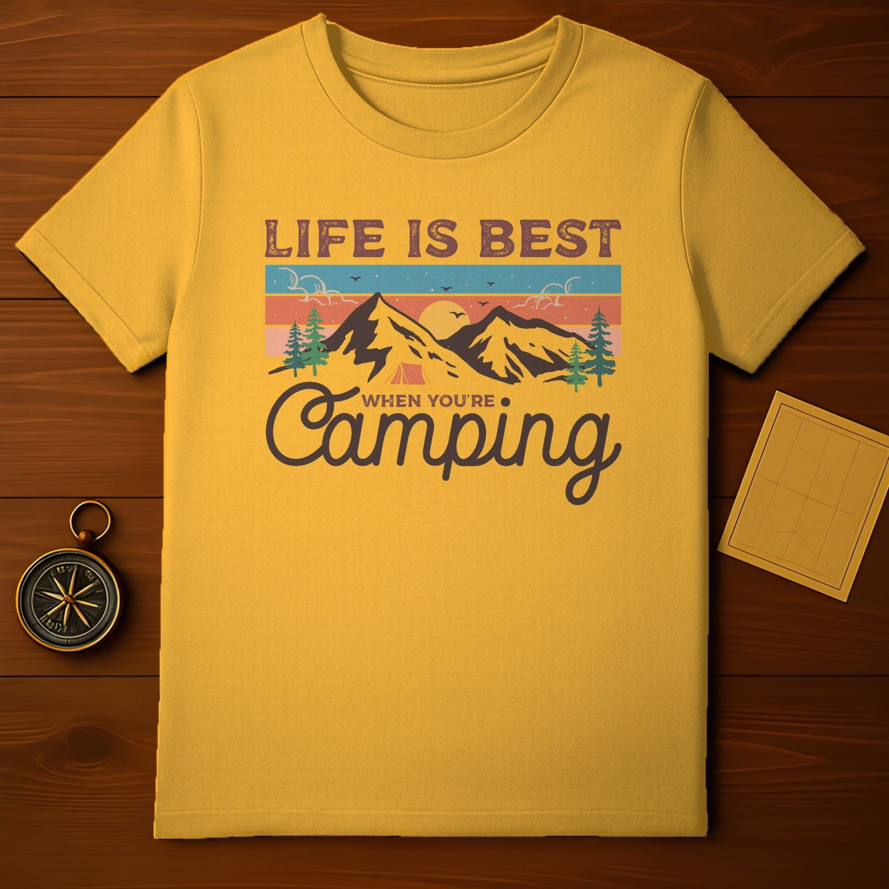 Life Is Best Camping T-Shirt