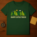 Happy Little Trees Graphic Forest T-Shirt